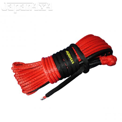 ファイバーウィンチロープ 9.5mmx30m ソフトシャックル